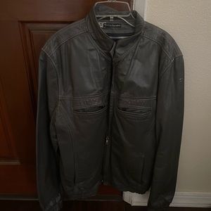Jean Pierre Leather Jacket - Men (Size 40 Long)